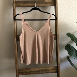 F21 ribbed tank top